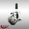 Service Caster 3 Inch 316SS Thermoplastic Rubber Swivel 7/8 Inch Expanding Stem Caster Brake SCC-SS316EX20S314-TPRB-TLB-78 - alternate 4